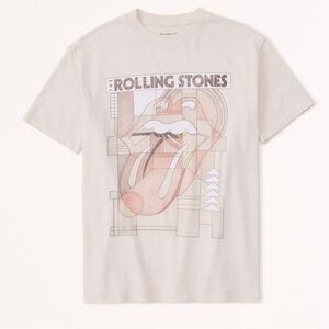 Abercrombie and Fitch Rolling Stones T-shirt. Like new. M.